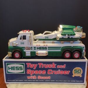 2014 Hess 50th Anniversary Truck and Space Cruiser with Scout